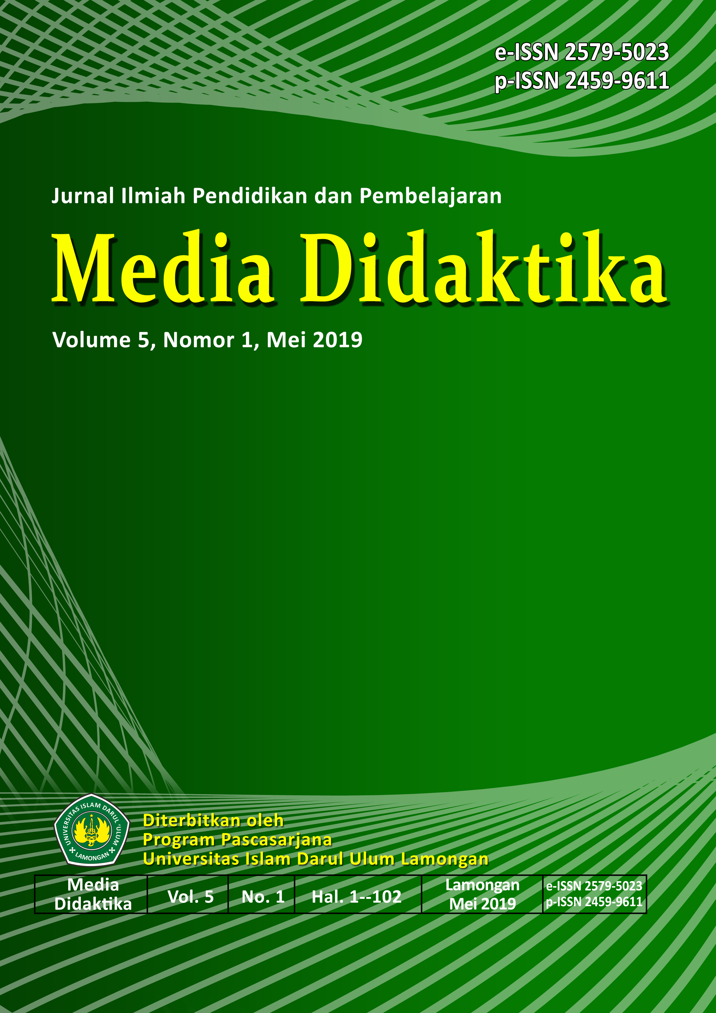 MEDIA DIDAKTIKA : Jurnal Ilmiah Pendidikan dan Pembelajaran